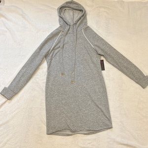 Sweater dress never worn with hood, tags are still on